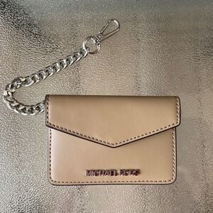 Michael Kors Card Case With Chain